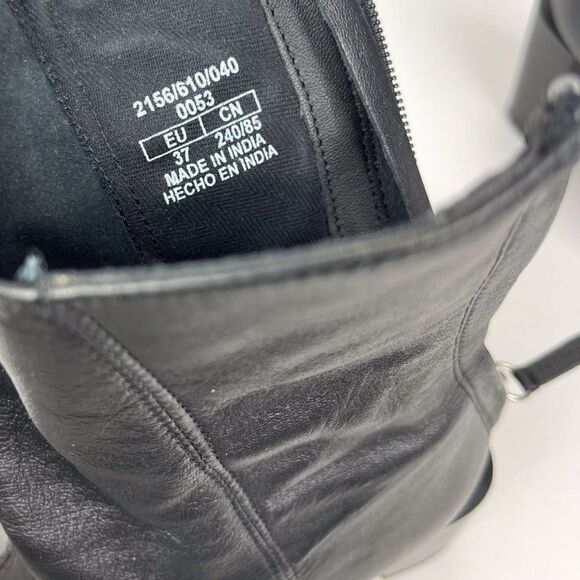 Zara Black Ankle Boots - Picture 6 of 6